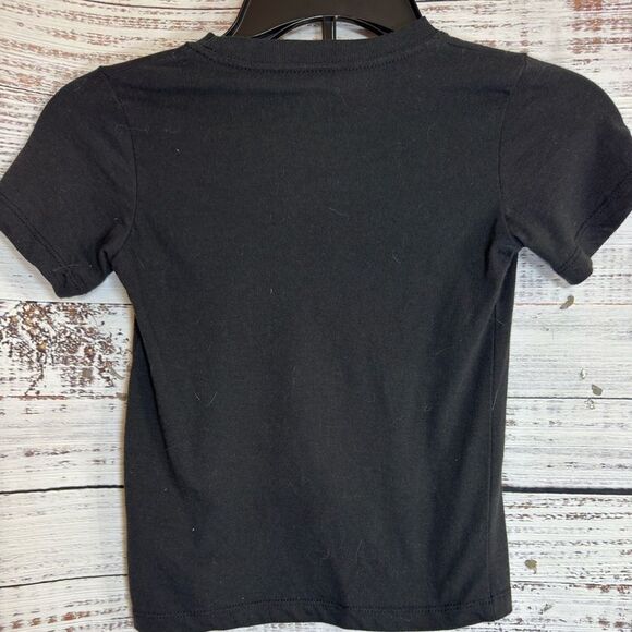 Tupac 2Pac Tee Size 5 T Tee Shirt Black Rapper Hip Hop Graphic T Black crew neck - Picture 3 of 7